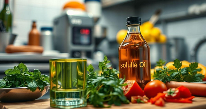 Óleo Solúvel: Descubra Seus Benefícios e Aplicações na Indústria e na Cozinha Óleo Solúvel: Descubra Seus Benefícios e Aplicações na Indústria e na Cozinha